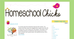 Desktop Screenshot of homeschoolchicks.com